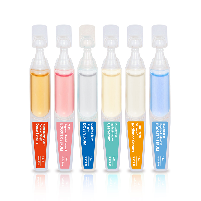 Single Dose Pdrn Polypeptide Salmon Dna Serum Curcuma Longa Turmeric Root Soothing Repair Serum for Face - 12